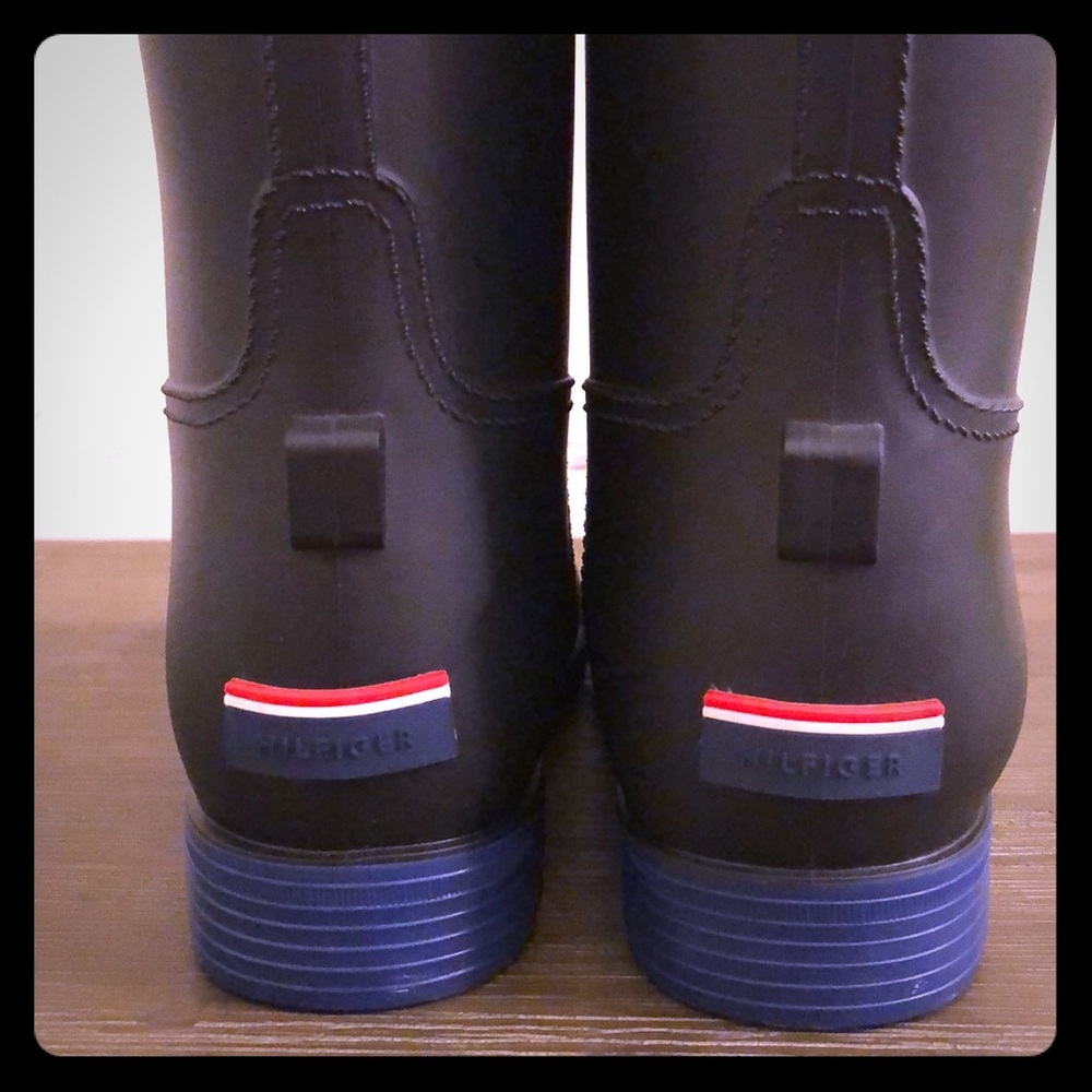 🎉HP🎉Tommy H. Equestrian Style Rain Boots - Picture 7 of 8